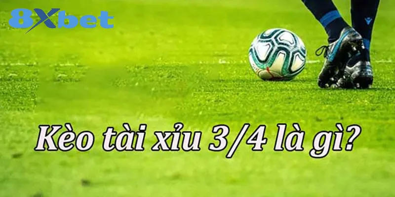 Tài xỉu 3/4 - Hướng dẫn cho người đam mê cá cược bóng đá Tài xỉu 3/4