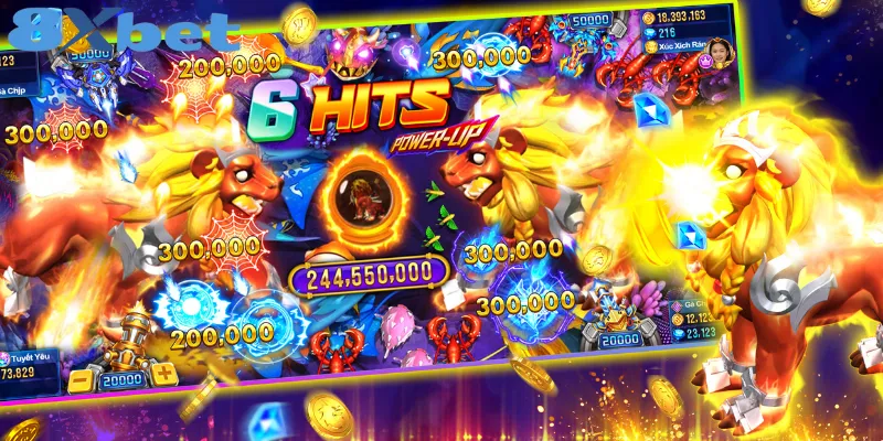 Bắn cá long vương 8xbet tựa game chinh phục đại dương siêu đỉnh Đồ họa 3D sống động và hệ thống sinh vật biển phong phú